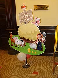 Welcome banner